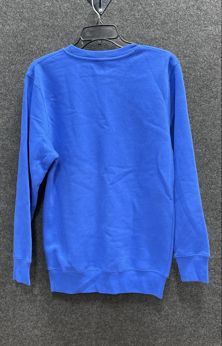 P!nk Women's Royal Blue Graphic Crewneck Sweatshirt Official Merch Size S
