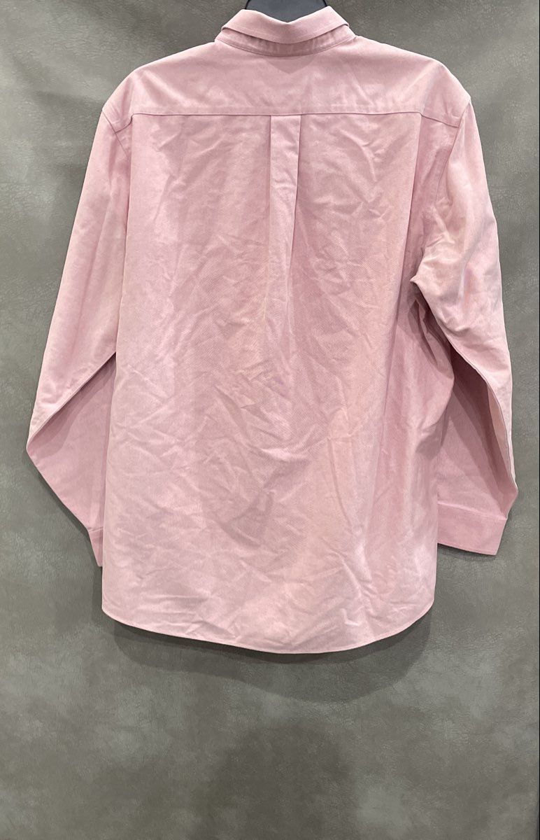 LL Bean Men's Pink Traditional Fit Oxford Button Down Cotton Shirt Sz 16-34