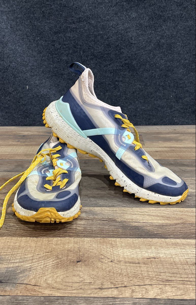 Cole Haan Zerogrand Outpace Navy Teal Yellow Women's Running Shoes Size 8B