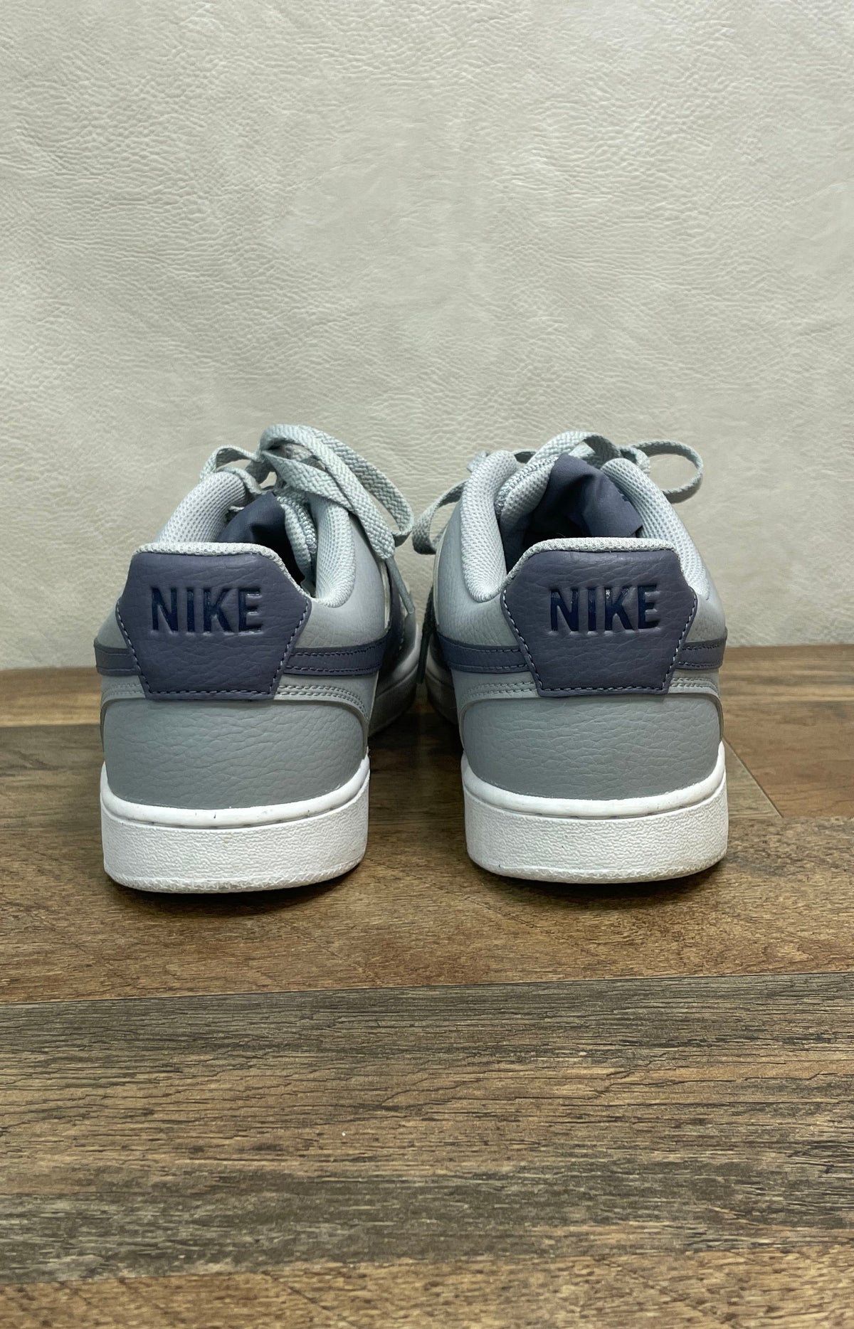 Nike Court Vision Low Next Nature Grey Dark Obsidian Sneakers Men's Size 9.5