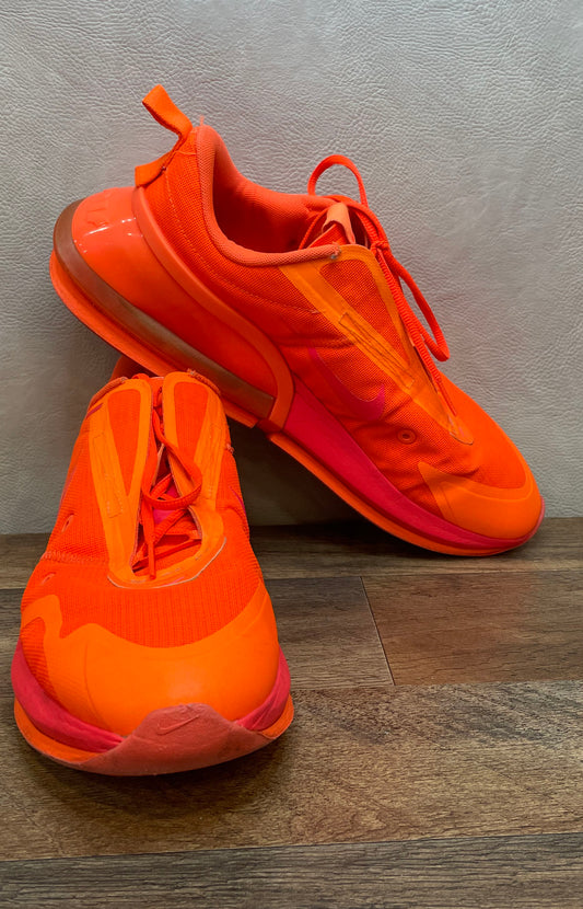 Nike Air Max Up Bright Crimson Orange Women's Running Sneakers Size 12