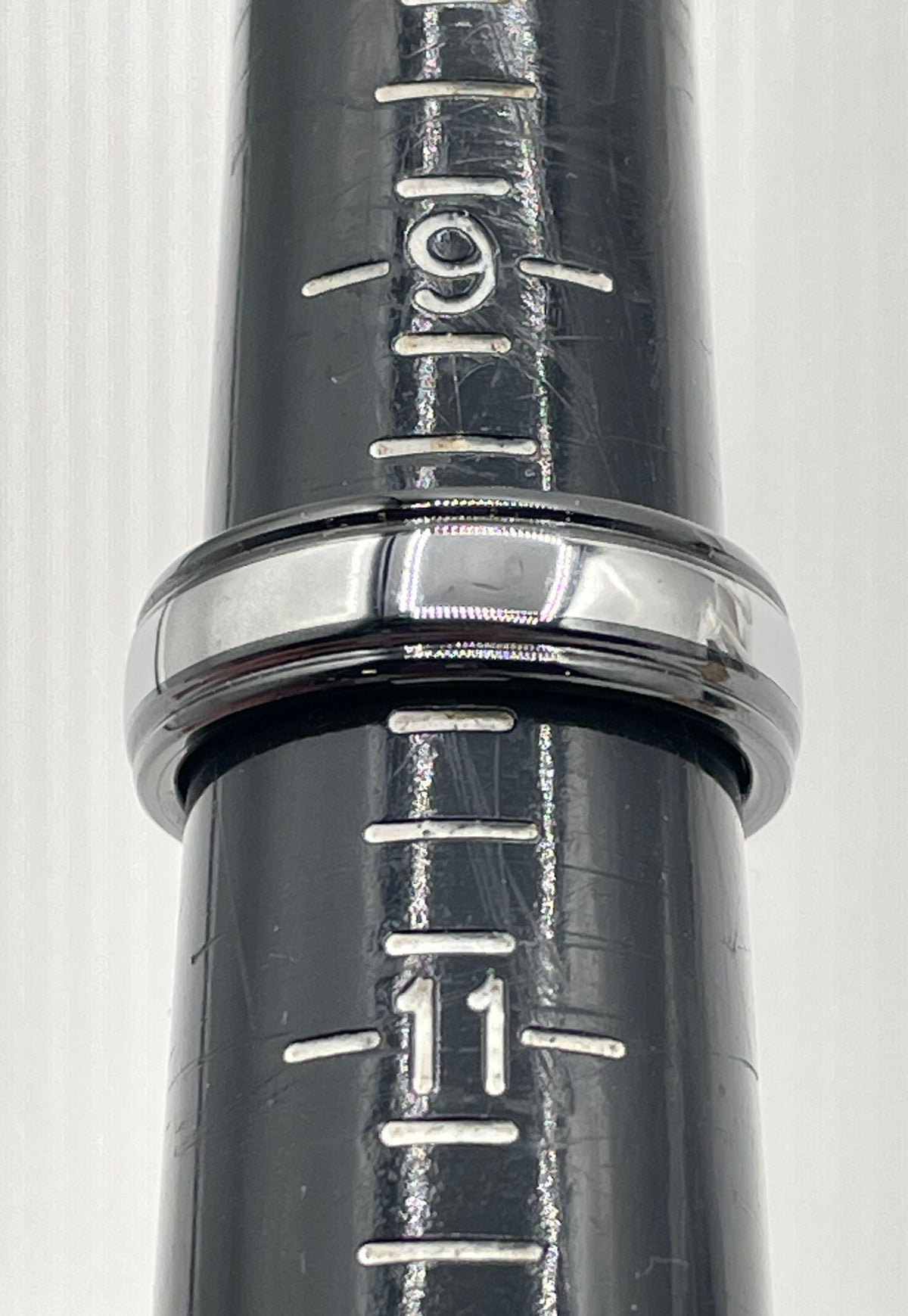 Benchmark Forge Tungsten & Seranite (Ceramic) Men's Wedding Band Ring 8.2g