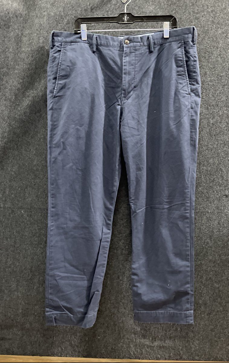 Polo Ralph Lauren Men's Blue Stretch Straight Fit Chino Pants Sz 38x30