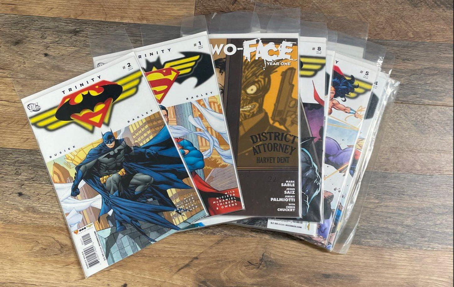 DC Comics Lot Batman Superman Trinity Two-Face Predator 15+ Modern Age Comics