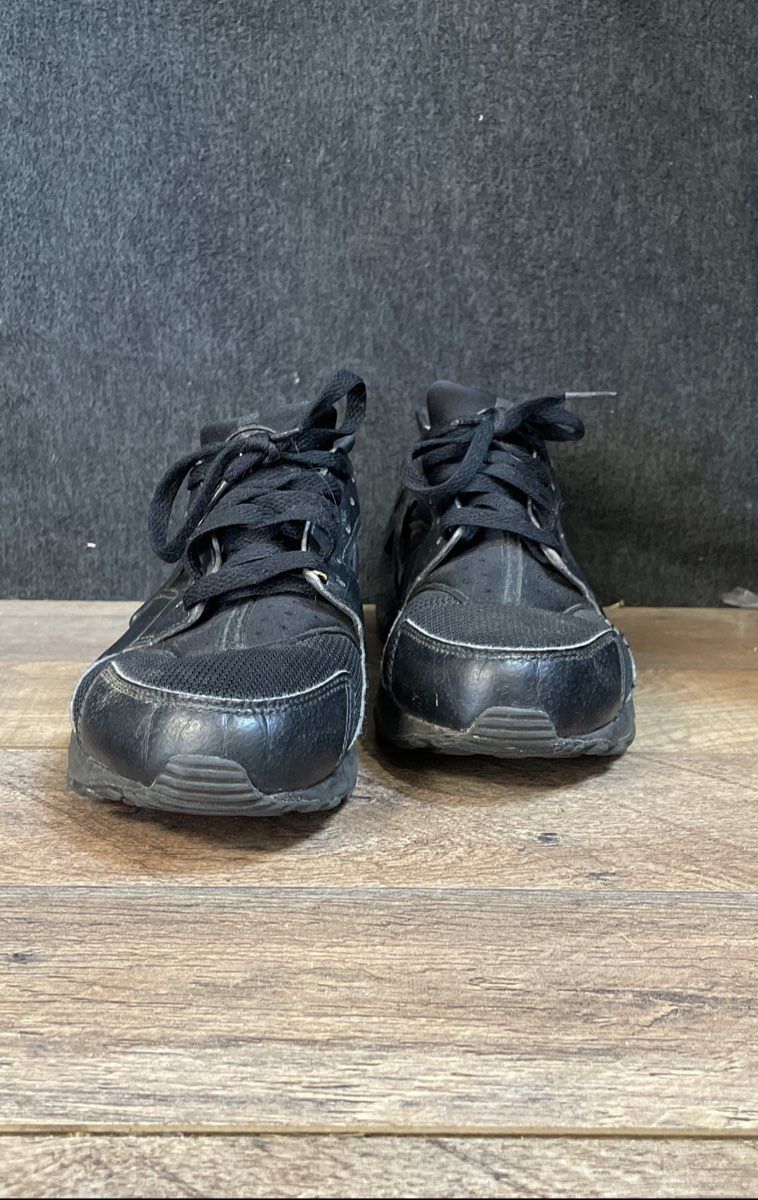 Nike Air Huarache Triple Black GS Kids Youth Athletic Sneakers Size 7Y