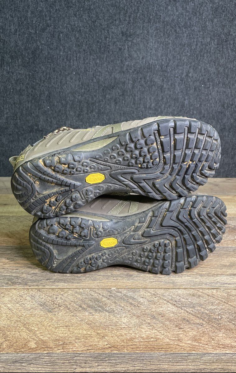Merrell Siren Sport 2 Brindle Olive Green Waterproof Hiking Shoes Size 7