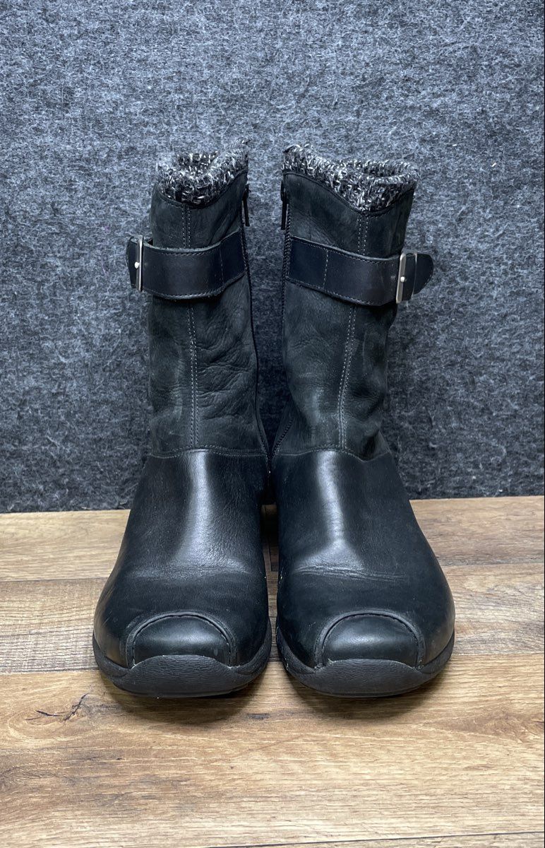 Merrell Donatella Waterproof Black Leather Boots Women's Size 9