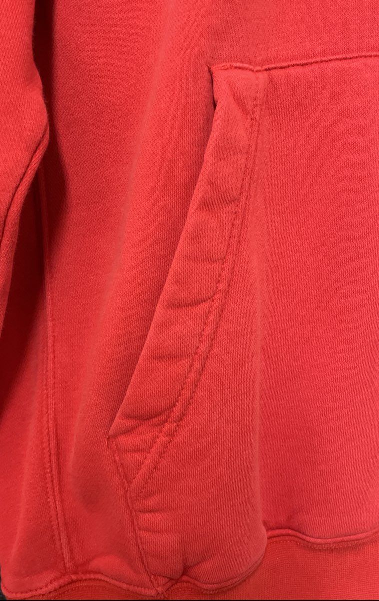 Nike Men's Club Fleece Hoodie Red Pullover Sweatshirt Size Small