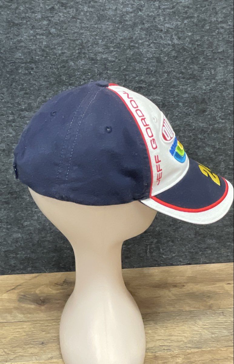 Jeff Gordon NASCAR Bundle Chase Authentics Red T-Shirt Sz L Winners Circle Hat