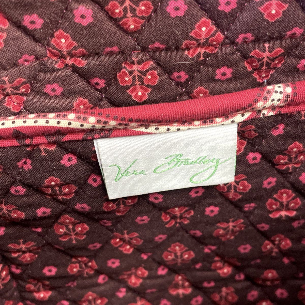 Vera Bradley Handbag Crossbody Phone Bag Wallet Red Paisley Lot of 3