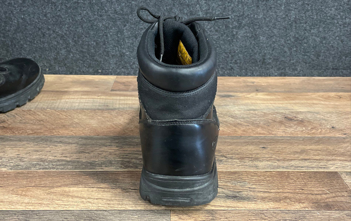 Skechers Work 77526 Wascana Linnehan Black Waterproof Boots Men's Size 15