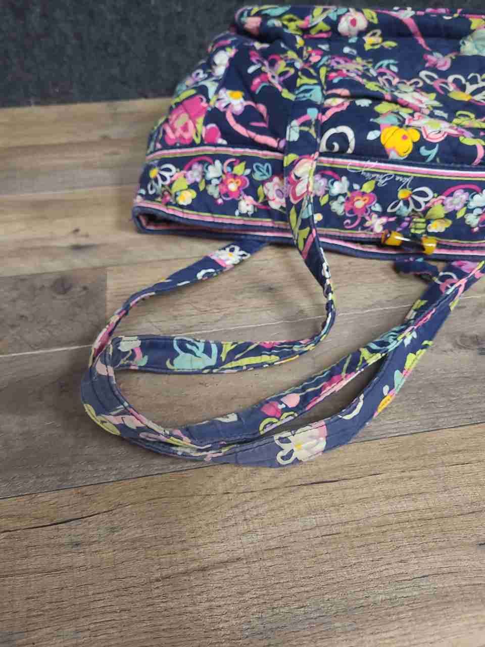 Vera Bradley Quilted Cotton Handbag Tote Shoulder Bag Floral Lot of 3 Pieces