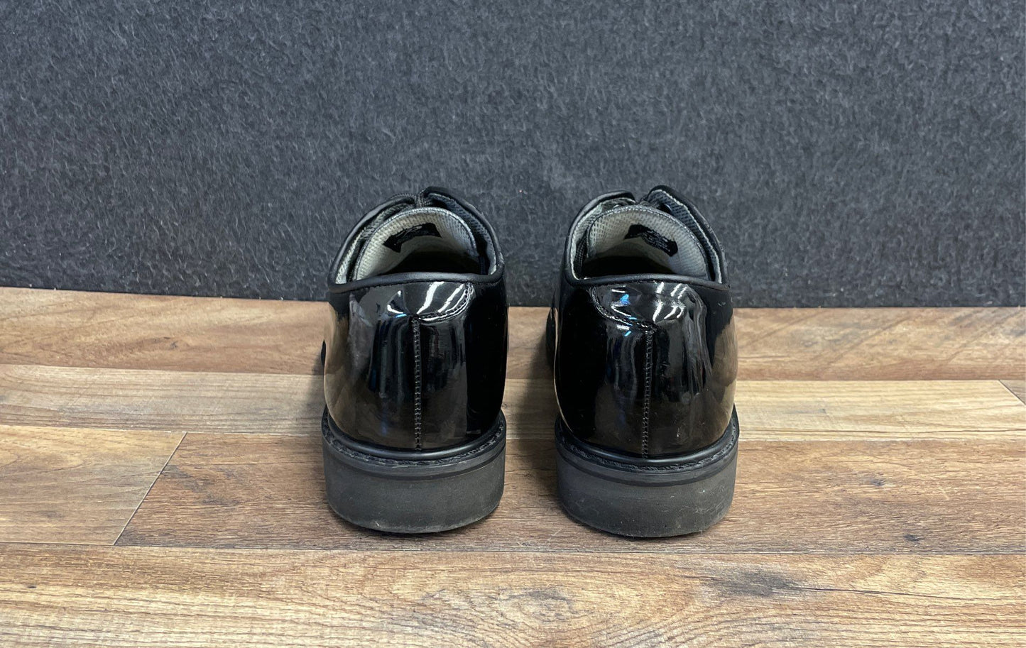 Rothco Black Hi-Gloss Lightweight Oxford Uniform Dress Shoes Men's Size 11R