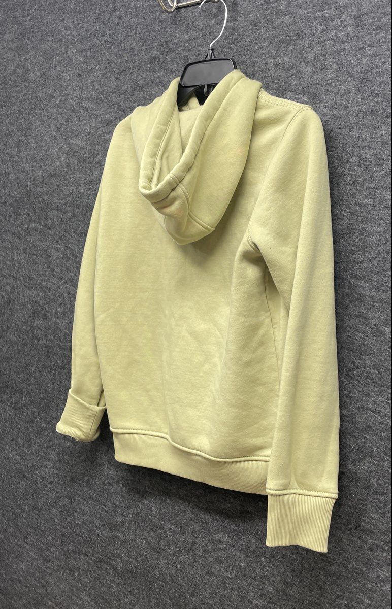 Carhartt Relaxed Fit Graphic Logo Hoodie Sage Green Sleeve Logo Sz S