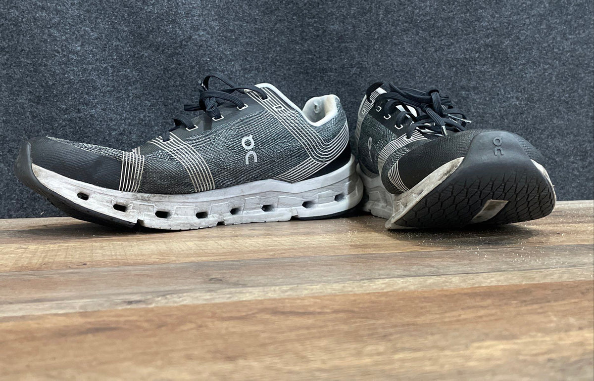 On Cloudsurfer Grey Black Men's Road Running Shoes Size 12.5