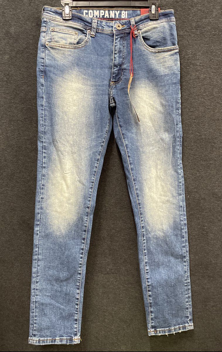 Company 81 Men's Blue Stratford Slim Fit Premium Stretch Jeans NWT 30x32