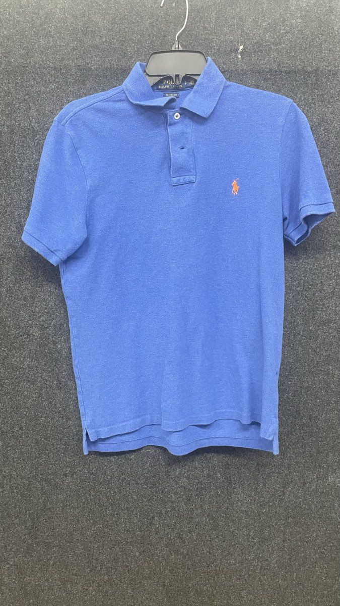 Polo Ralph Lauren Men's Blue Classic Fit Short Sleeve Cotton Polo Shirt Sz S