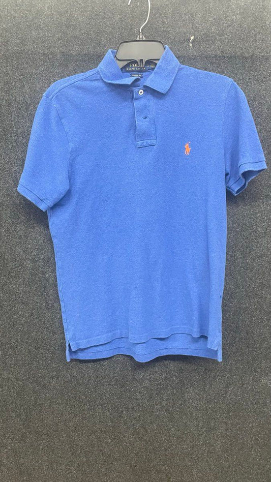 Polo Ralph Lauren Men's Blue Classic Fit Short Sleeve Cotton Polo Shirt Sz S