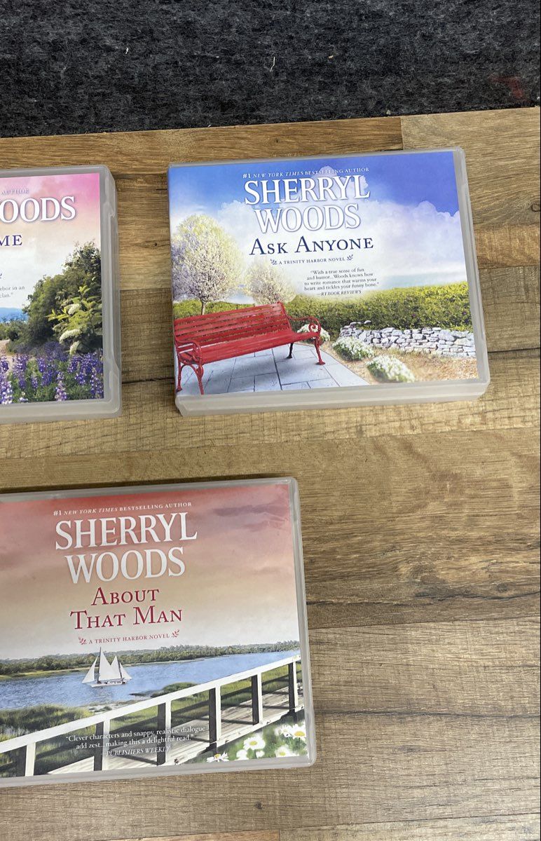 Sherryl Woods Trinity Harbor Novels Audiobook CD Lot of 3 Unabridged