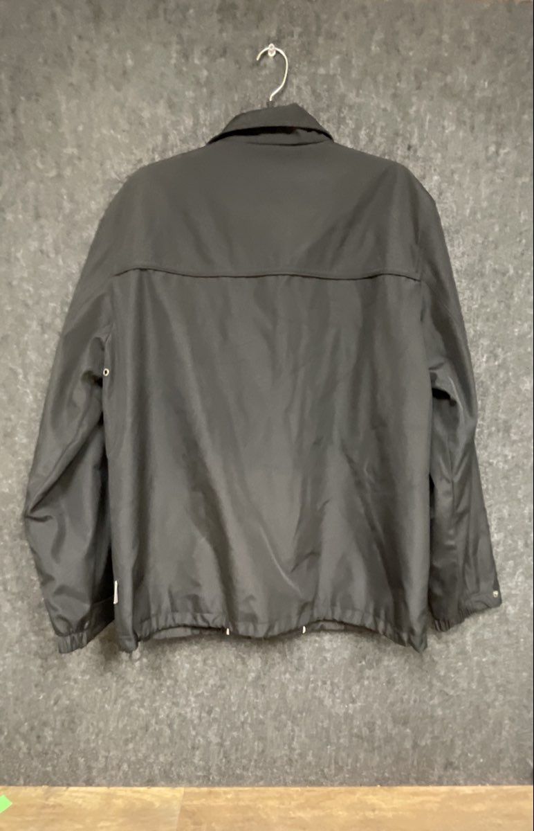 Calvin Klein Men's Black Water Resistant Windbreaker Full Zip Jacket Sz M
