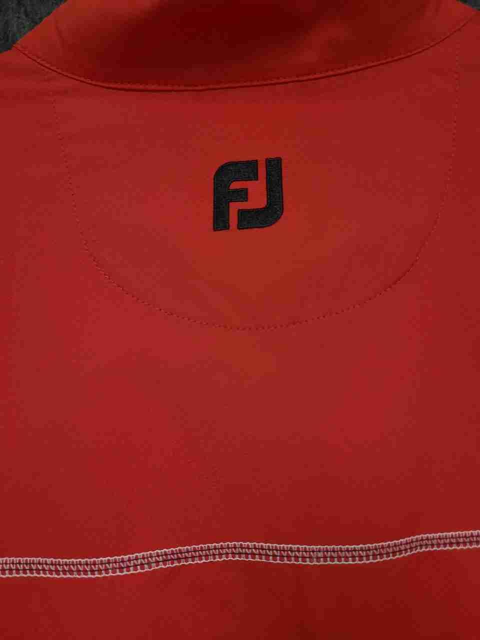 FootJoy Men's 1/4 Zip Pullover Red Meadows Farms Golf Course Embroidery Sz L
