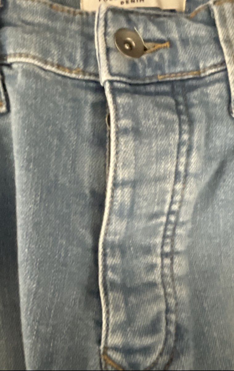 Forever 21 Men Denim Light Wash Blue Skinny Jeans Button Fly NWT Sz 32