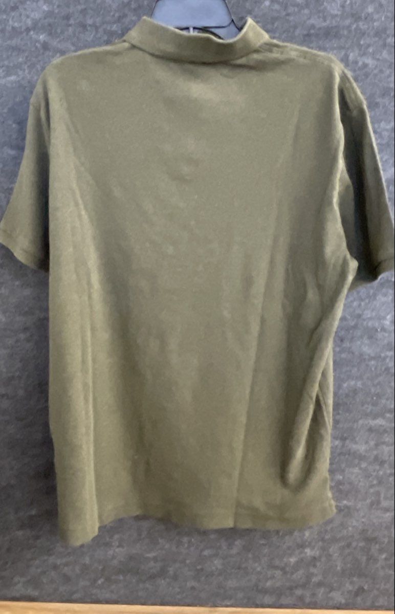 Polo Ralph Lauren Men's Olive Green Cotton Short Sleeve Polo Shirt Sz M