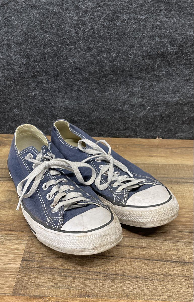 Converse Chuck Taylor All Star Low Navy Blue Canvas Sneakers Men's 9 Women's 11