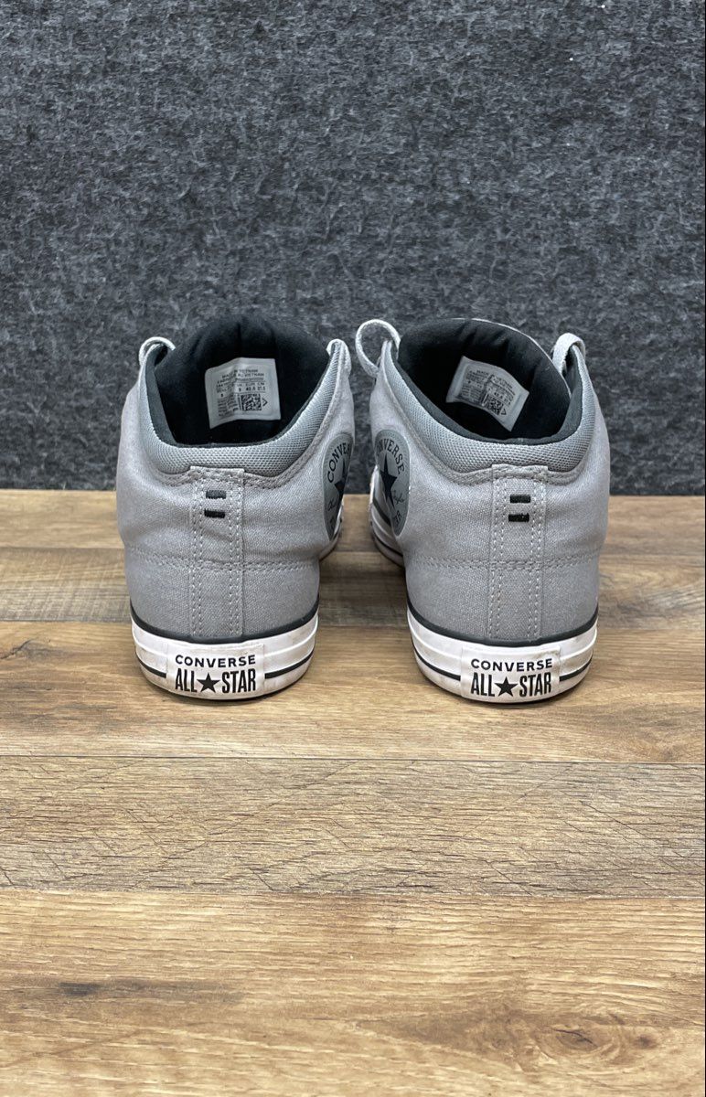Converse Chuck Taylor All Star High Street Wolf Grey Mid Top Sz Men 9 Women 11