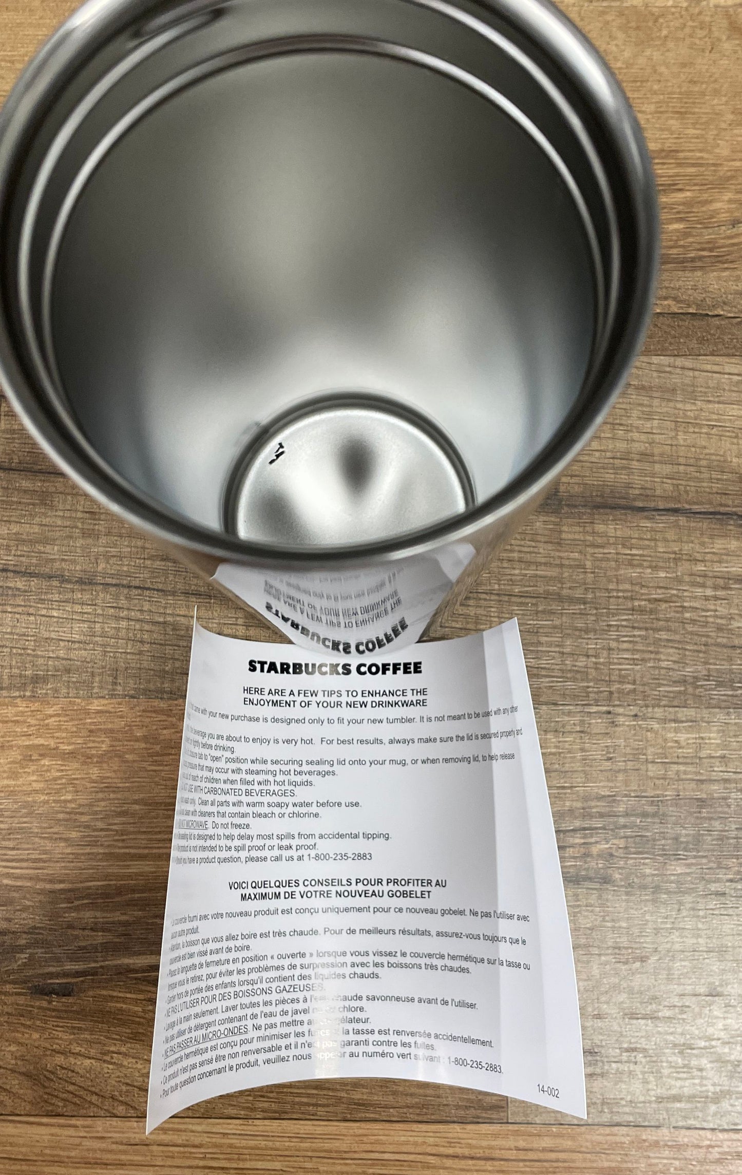 Starbucks Metal 16oz Tumbler [IOB]
