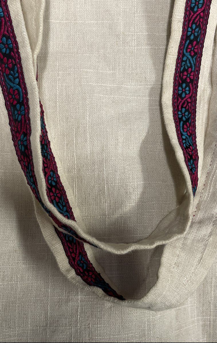 Target Limited Edition Embroidered Linen Blend Tote Bag Beige Floral Bird 2012