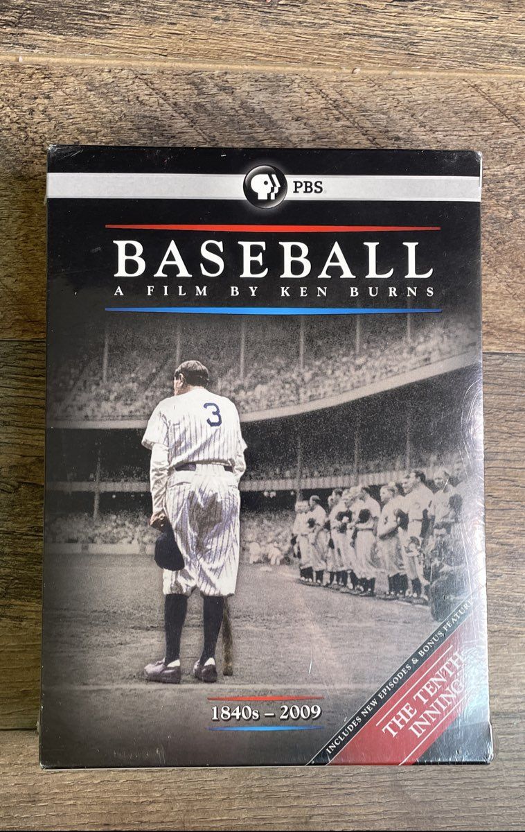 Baseball A Film By Ken Burns DVD Box Set PBS Documentary The Tenth Inning Sealed