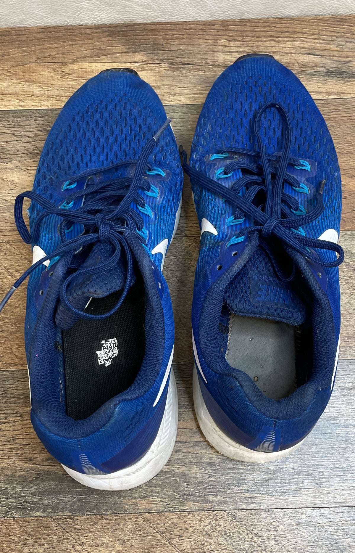 Nike Air Zoom Pegasus 34 Hyper Royal Blue Running Shoes Men's Size 11