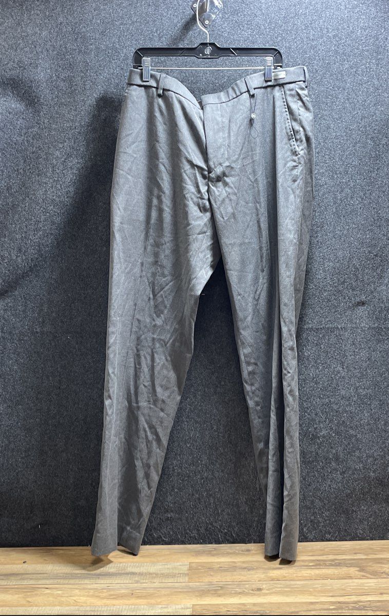 Jos. A. Bank Men's Grey Tailored Fit Poly Viscose Dress Pants Sz 36x36 NWT