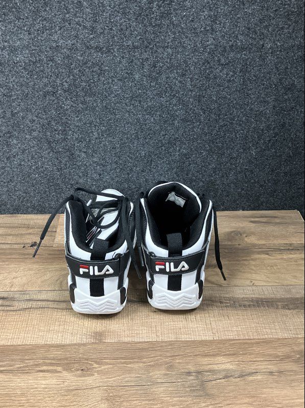 Fila Grant Hill 2 White Black Red Basketball Sneakers Kid's Size 6