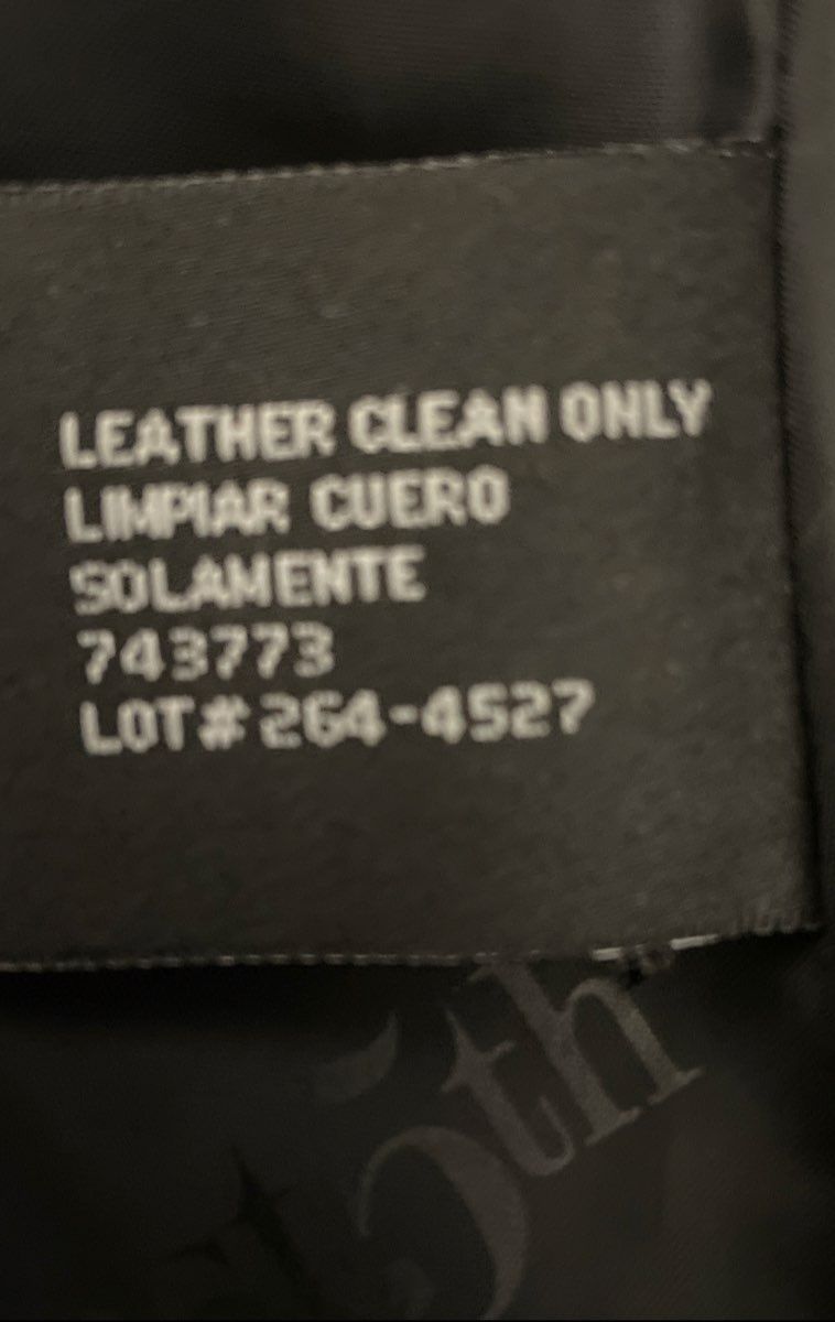 East 5th Women's Black Lambskin Leather Full Zip Seamed Jacket Sz 1X