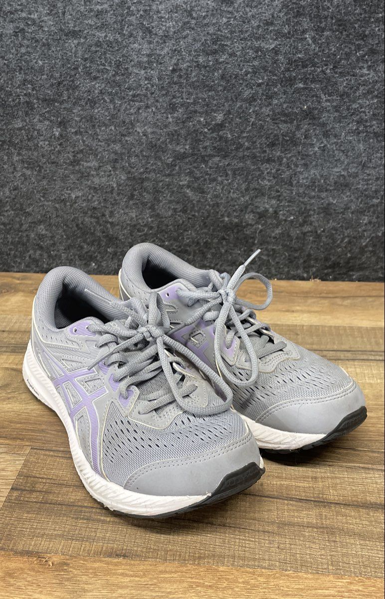 Asics Gel-Contend 8 Grey Lilac Women's Running Shoes Size 6.5