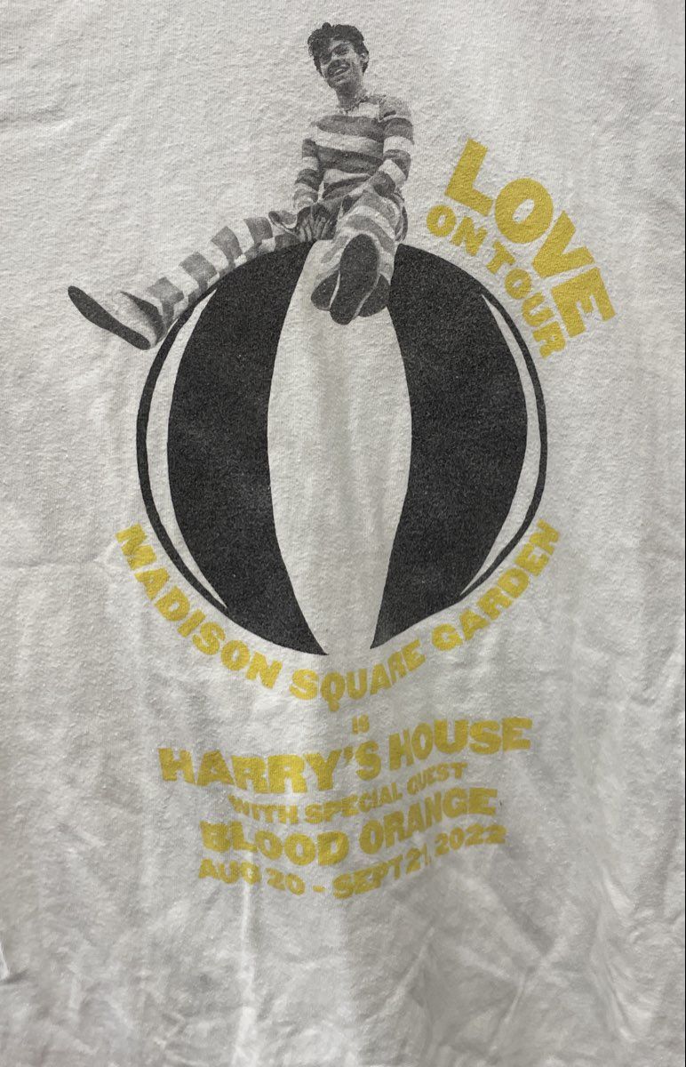 Harry Styles Love On Tour 2022 Madison Square Garden T-Shirt Sz S