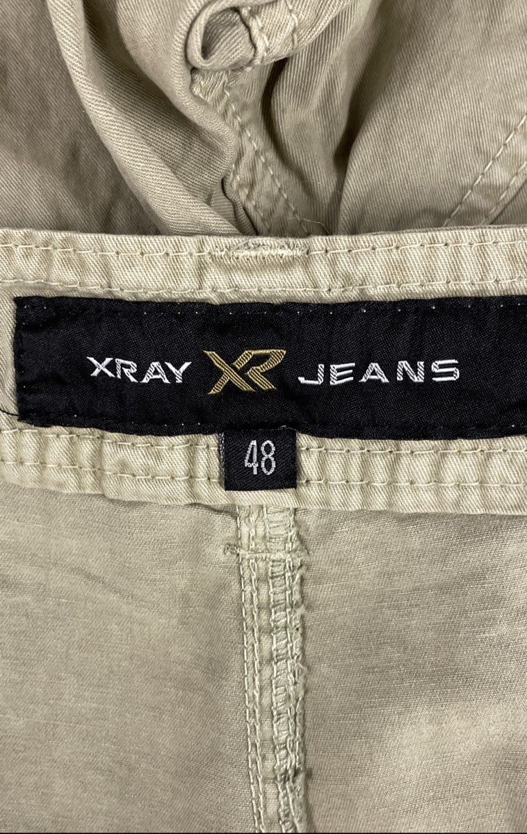 XRAY Jeans Men's Stone Belted Multi-Pocket Cotton Cargo Shorts Size 48 NWT