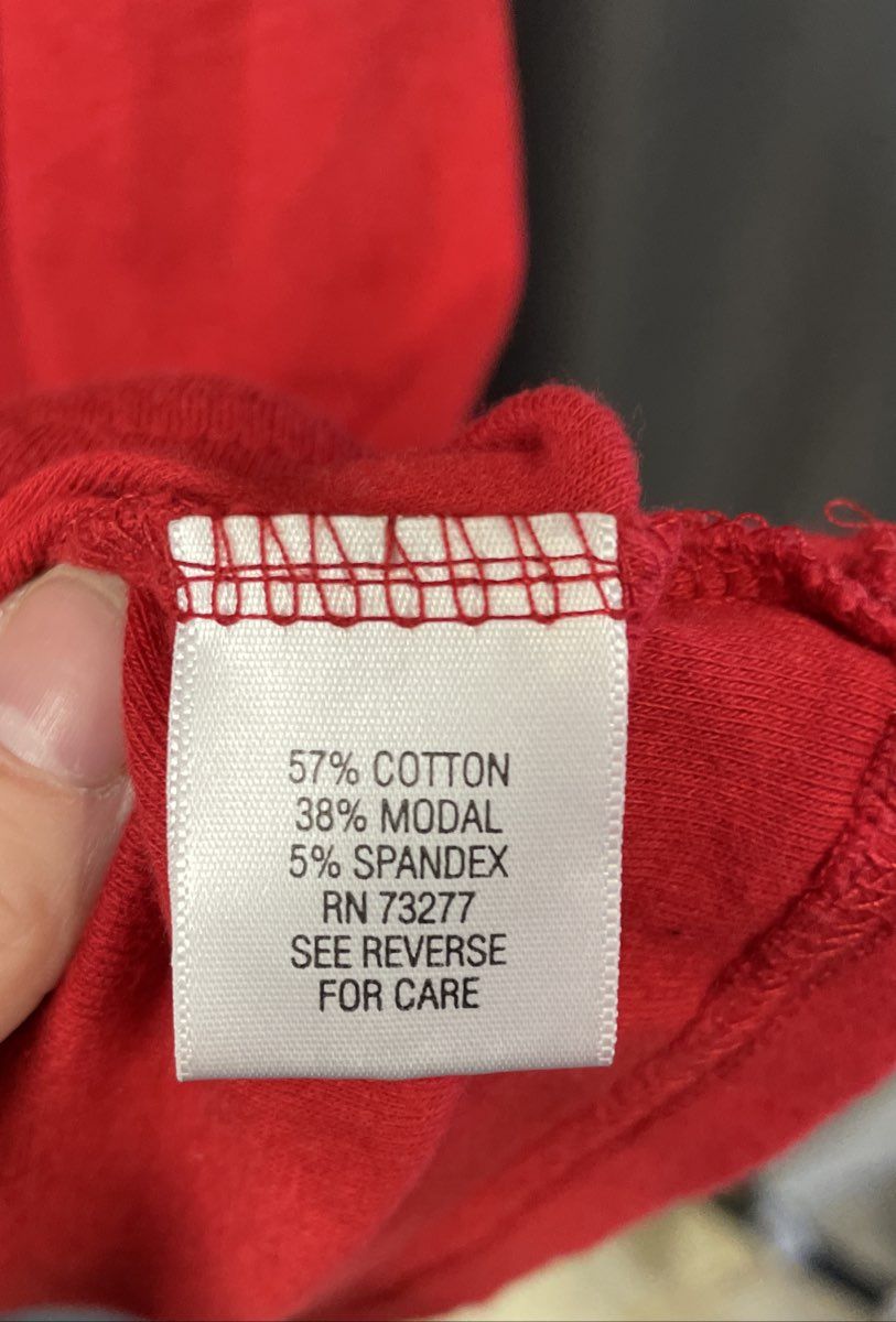 Croft & Barrow Women's Red Classic Tank Top Cotton Modal Stretch Sz M