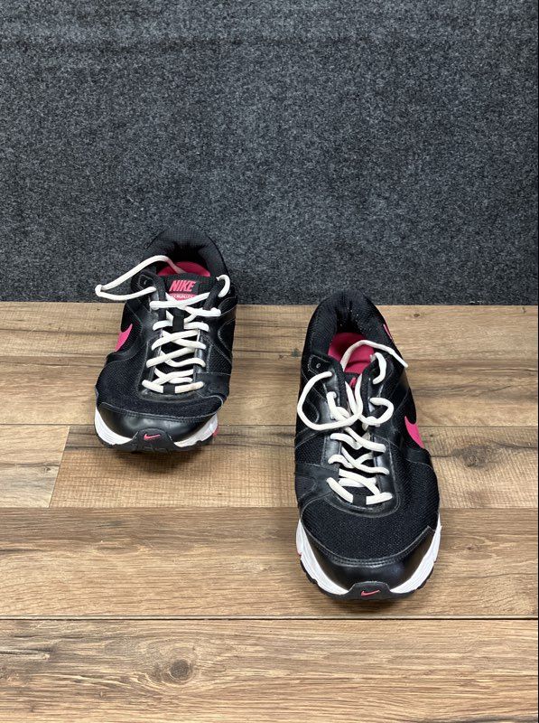 Nike Air Max Run Lite+ Black Pink White Women's Running Shoes Size 10