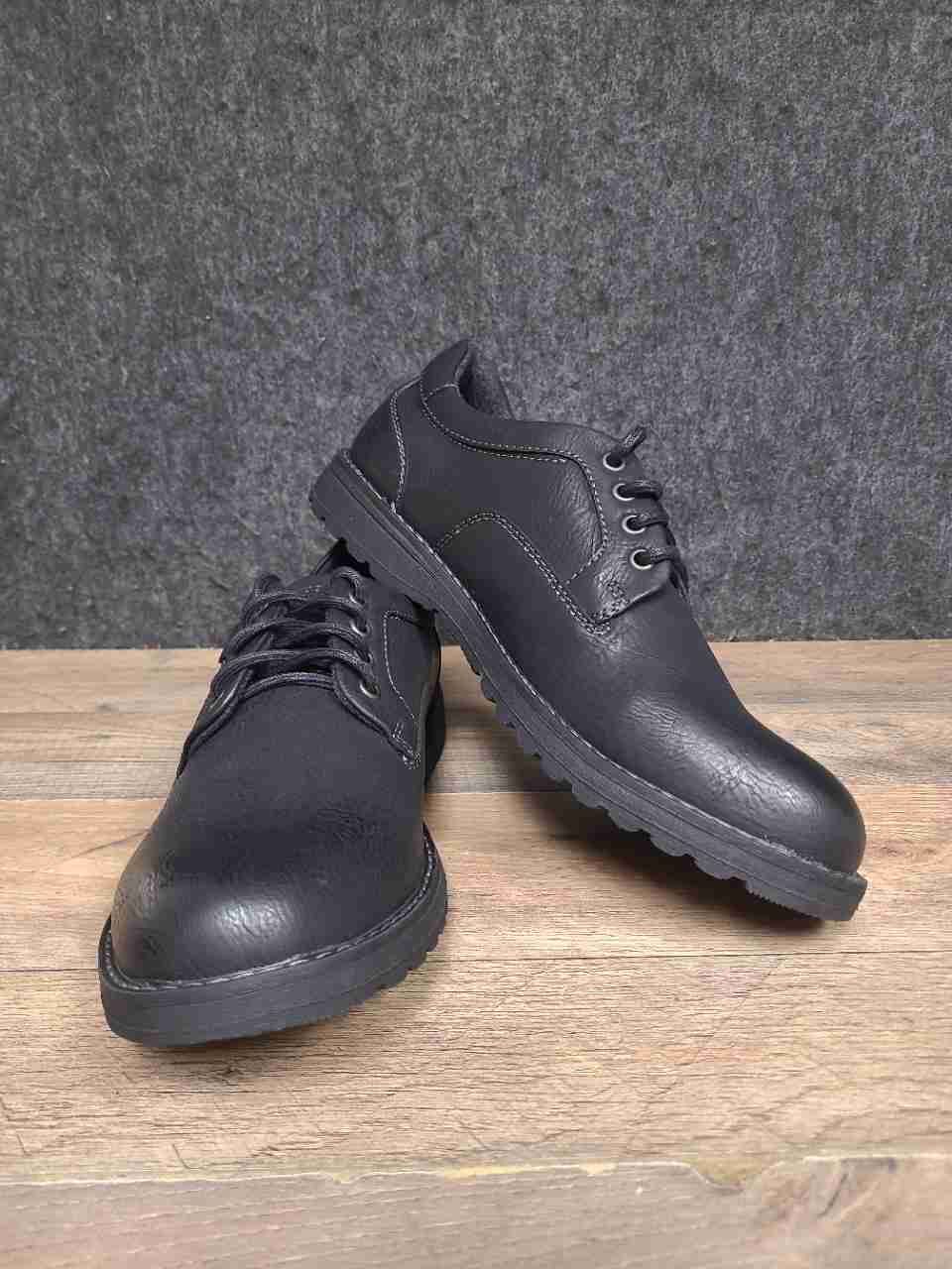 Eastland Dante Black Lug Sole Oxford Dress Shoes Men's Size 10D