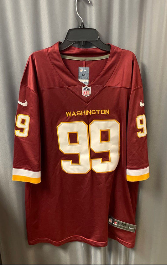 Nike Men's Washington Football Team Chase Young #99 Jersey Burgundy Size M