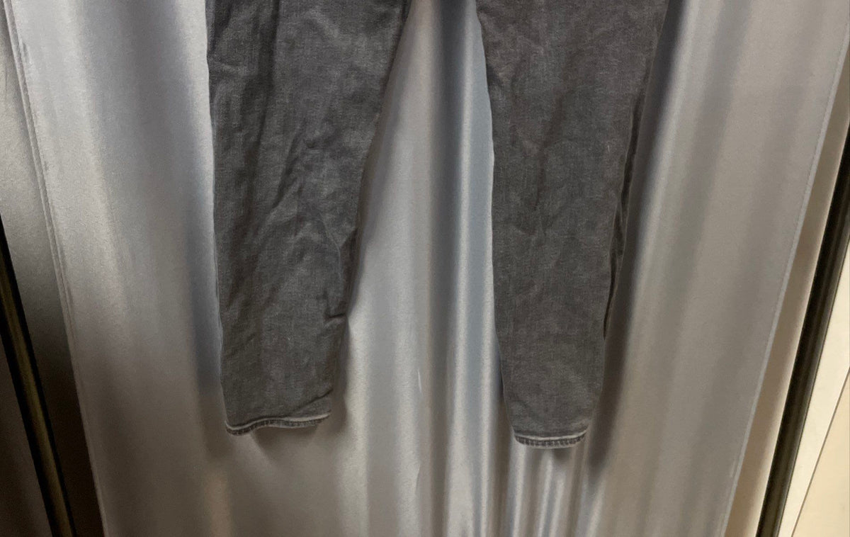 7 For All Mankind Women's Black Skinny Jeans Washed Embellished Pockets Sz 29