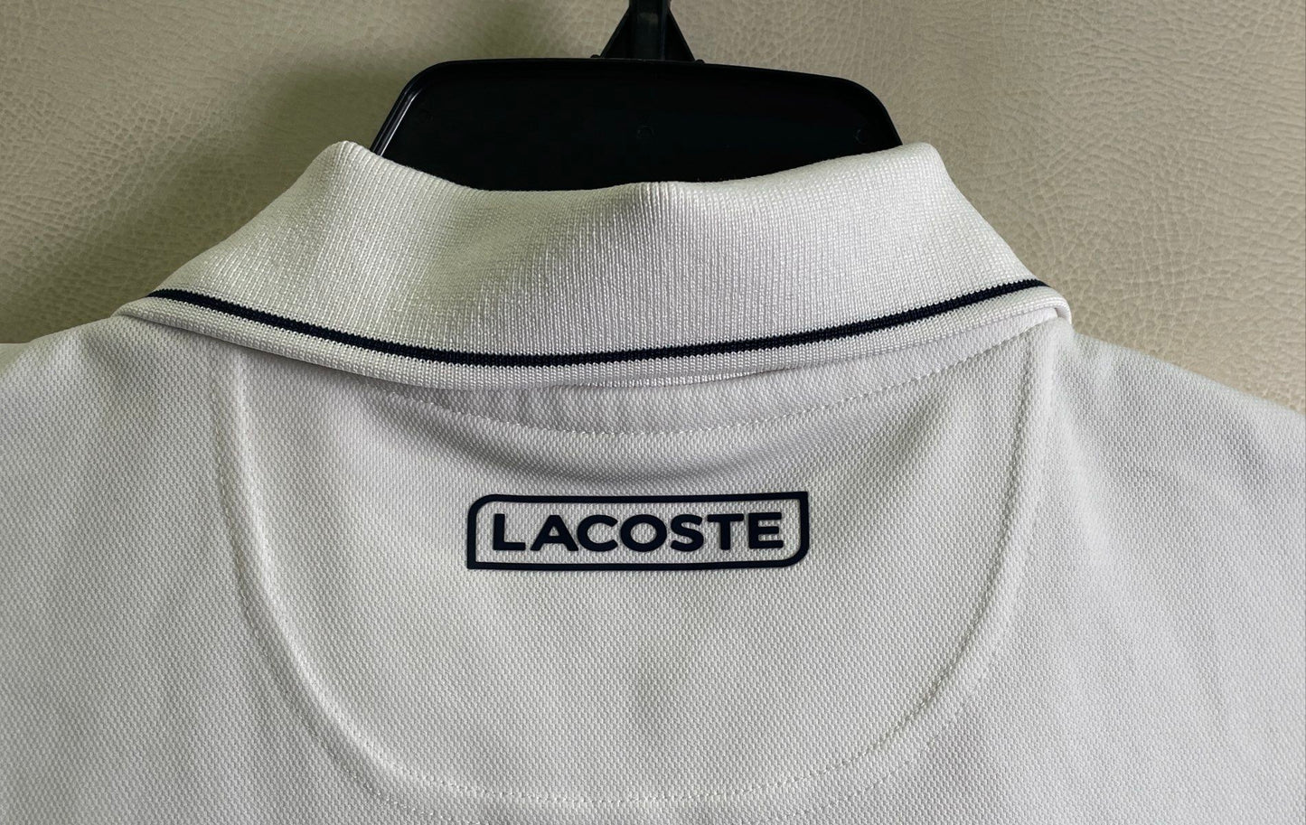 Lacoste Sport Men's Ultra-Dry Colorblock Zip Tennis Polo Shirt Blue Yellow Sz M