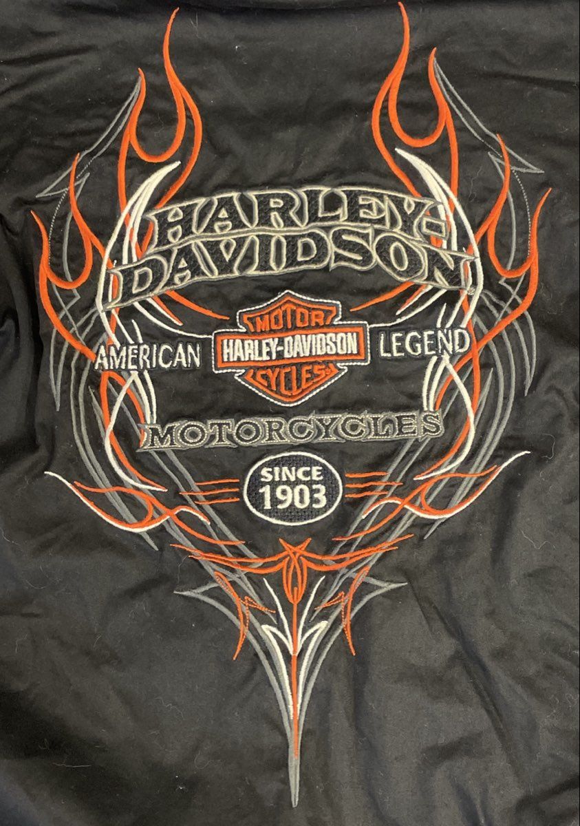 Harley-Davidson Genuine MotorClothes Performance Garage Work Shirt Embroidered S