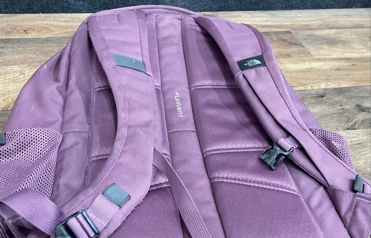 The North Face Purple Jester Backpack FlexVent Daypack School Travel Hiking