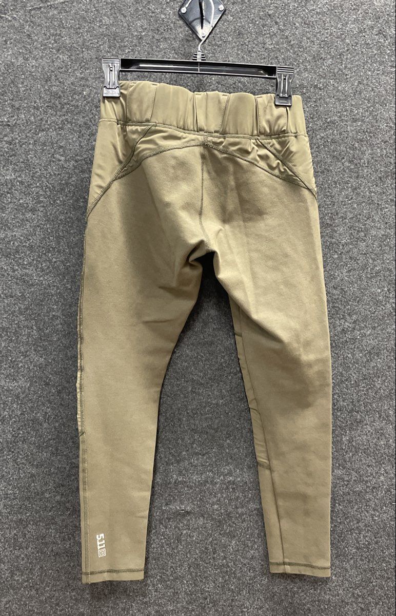 5.11 Tactical Women's Raven Range Tight Pants Leggings Olive Green Sz S