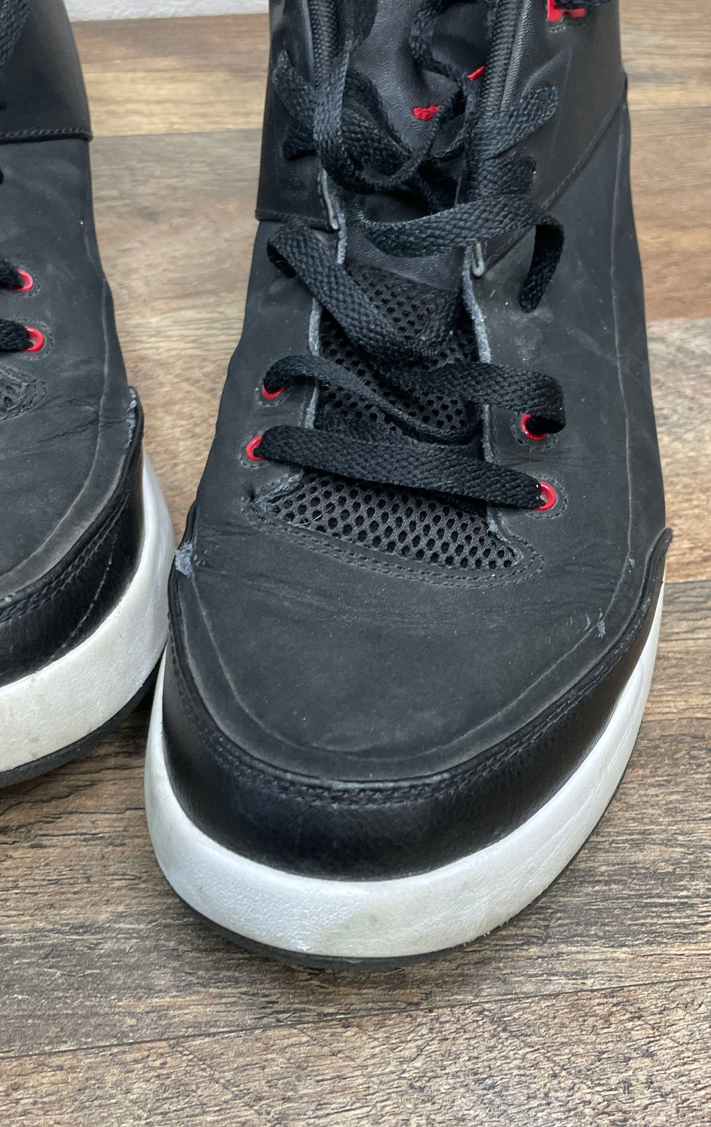 Nike Air Jordan Executive Black Gym Red White Basketball Sneakers Men's Size 11