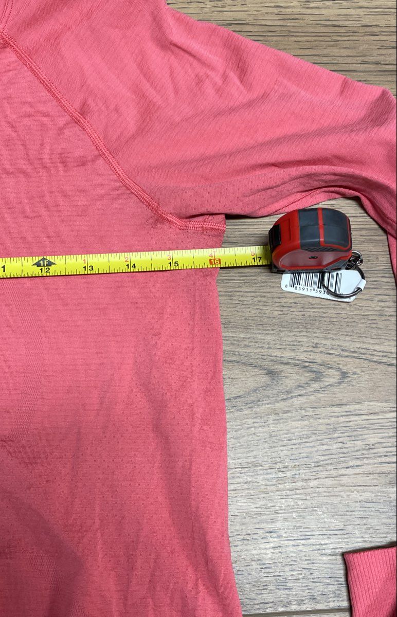 Lululemon Women's Swiftly Tech Long Sleeve Top Coral Pink Running Athletic